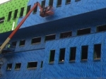 Air barrier work by Callaway Industrial