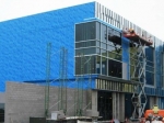 Air barrier work by Callaway Industrial