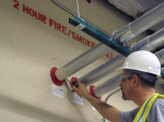 Firestopping fire protection applications.