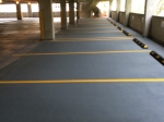 Parking garage traffic coating services.