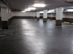 Parking garage traffic coating services.