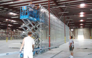 Commercial and Industrial Partition Wall Installation and Removal Services