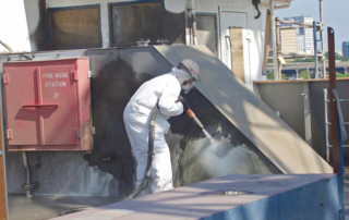 Callaway Industrial Services Now offers Vapor Abrasive Blasting with our newly acquired Graco EcoQuip 2